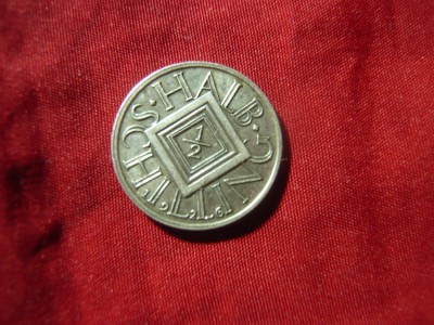 Moneda Austria 1926 argint - 1/2 schilling , cal. F.Buna foto