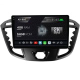 Navigatie 2K Ford Transit Tourneo (2012-2020), Android OS,S-Quadcore 4GB RAM + 64GB ROM, 9.5 Inch - AD-BGS90042K+AD-BGRKIT123