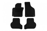Talpi de mocheta cu doua straturi, potrivite pentru VW Golf V 2003-2008, Golf VI 2008-2012, Scirocco 2008-2017, Jetta 2007-2010, negre cu deschideri r