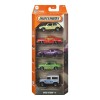 MATCHBOX SET 5 MASINUTE METALICE MBX RETRO II SCARA 1:64