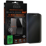 Eiger Folie Sticla Privacy Mountain Black Edge 360 iPhone 16 Pro Max