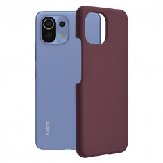 Husa Techsuit Soft Edge Silicon Xiaomi Mi 11 Lite - Plum Violet