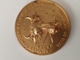medalie concursul national de vinuri 1987 , Vaslui ROMANIA .Bronz aurit .