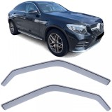 Deflector de vant, protectie &icirc;mpotriva ploii, protectie &icirc;mpotriva vantului, fum negru, potrivit pentru Mercedes GLC Coupe C253 Performance AutoTuning