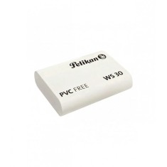 RADIERA WS 30 COTTON, CULOARE ALB, FARA FTALATI SI LATEX, PREZENTARE PE DISPLAY