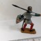 bnk jc Starlux - soldat medieval cu sulita si scut