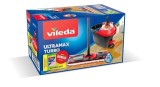 Set mop Vileda Ultramax Turbo cu galeata si laveta Actifibre Soft