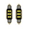 Set 2 becuri auto 6LED SMD C5W, 41mm, canbus, 6000K, 1200lm, 12V
