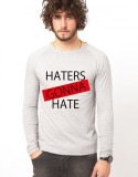 Cumpara ieftin Bluza gri, barbati, Haters - M