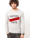 Cumpara ieftin Bluza gri, barbati, Haters - M, THEICONIC