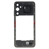 Carcasa Mijloc Samsung Galaxy A05s A057 Negru, Fara Buton Pornire