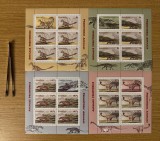 Animale preistorice, minicoala de 5 timbre si 1 vinieta 2016 LP 2092c, Nestampilat