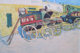 Van Gogh - Diligenta Tarascon, Peisaje, Acuarela, Altul