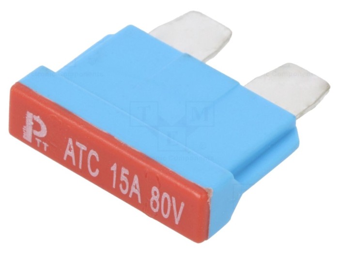 Siguranță auto 15A 80V DC
