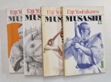 MUSASHI , VOLUMELE I - IV , roman de EIJI YOSHIKAWA , 1994 - 1995