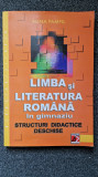 LIMBA SI LITERATURA ROMANA IN GIMNAZIU. Structuri didactice deschise - Pamfil