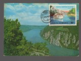 CPIB 24020 - CARTE POSTALA - DUNAREA LA CAZANELE MICI, NECIRCULATA