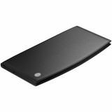 Port card piele neagra El Casco M720