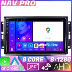 Navigatie Chrysler Jeep EDOTEC-LITE Android Ecran 720P Octa Core 8+128 Carplay Android auto v2 CarStore Technology