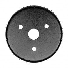 Disc circular slefuit, modelat, raspel, pentru lemn, plastic, cauciuc, beton celular, 120x22.2 mm, Dedra