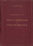 HST C3983N Pilde și &icirc;ndemnuri &icirc;n lupta pentru pace 1952 Justinian
