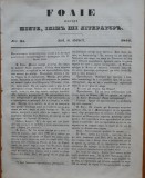 Cumpara ieftin Foaia pentru minte , inima si literatura , nr. 35 , 1851 , Brasov , Muresanu