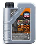 Ulei motor Liqui Moly Top Tec 4200 5W-30, 1L. Longlife 3, protectie uzura, curatare motor, reduce consum combustibil, ACEA C3, API SP