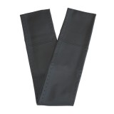 Cumpara ieftin HUSA VOLAN CU SNUR PIELE NATURALA NEGRU 42-43 cm