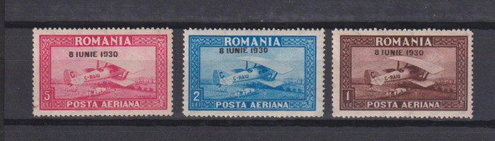 POSTA AERIANA C RAIU 1930 LP. 84 SARNIERA 2 SCAN