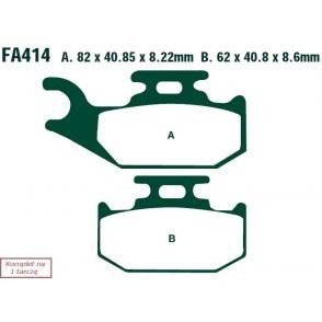 Klocki Ham. Moto. Suzuki Lt-A 750 King Quad (08-10) 289715 EBCFA414TT foto