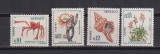 MONACO 1964 FAUNA MARINA MI.773-776 MNH, Nestampilat