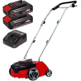 Einhell GC-SC 36/31 Li PXC + Twinpack CB + 4514095 - Scarificator 310 mm + Set 2 acumulatori si incarcator Li-Ion 18 V 2.5 Ah