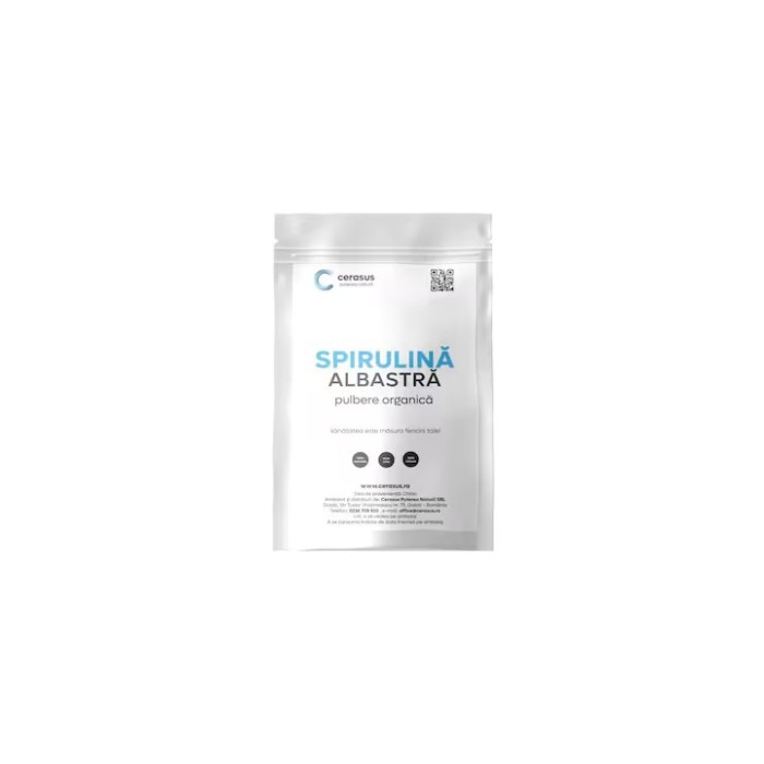 Spirulină albastră pulbere organică vrac - 100g