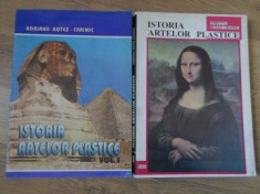 ISTORIA ARTELOR PLASTICE VOL.1-2 ANTICHITATEA SI EVUL MEDIU. RENASTEREA. BAROCUL-ADRIANA BOTEZ-CRAINIC foto