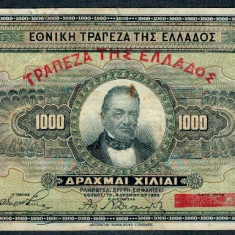 Grecia 1926 - 1000 drachma, circulata