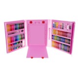 Set pictat si desen, 208 piese, gentuta depozitare tip valiza, 41 x 103 x 28 cm , complet, educativ si ideal pentru copii pasionati de arta