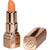 Ruj Vibrant Reincarcabil Portocaliu Calex Hide&amp;Play Justforme - Vibrator Mini, 10 Moduri, USB, Silicon, Rezistent Apa, Stimulare Clitoris