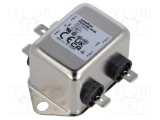 Filtru anti-interferențe monofazat 250V AC 100nF 1M&Omega; SCHAFFNER