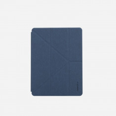 Husa Telefon Momax, Flip Cover with Apple Pen Holder, iPad Air 2019, Blue