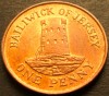 Moneda 1 PENNY - JERSEY, anul 1998 * cod 913, Europa