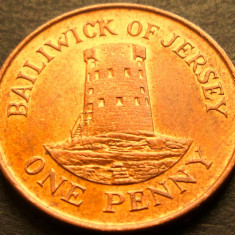 Moneda 1 PENNY - JERSEY, anul 1998 * cod 913
