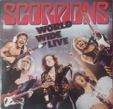Scorpions &ndash; World Wide Live, 2LP, Germany, 1985, stare excelenta (VG+)