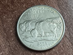 M3 C50 - Quarter dollar - sfert dolar - 2006 - North Dakota - D - America USA