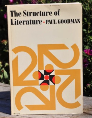 The structure of literature / Paul Goodman foto