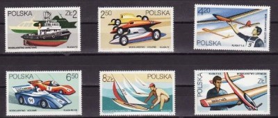 Polonia 1981 - Modelism 6v.neuzat,perfecta stare(z) foto
