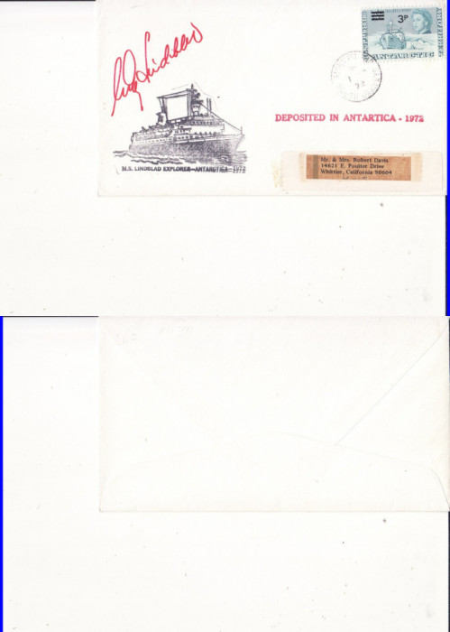 Circulatie Teritoriile Britanice-Antarctica-FDC