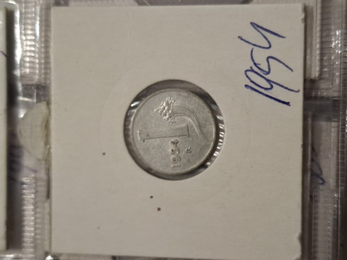 1 lira 1954