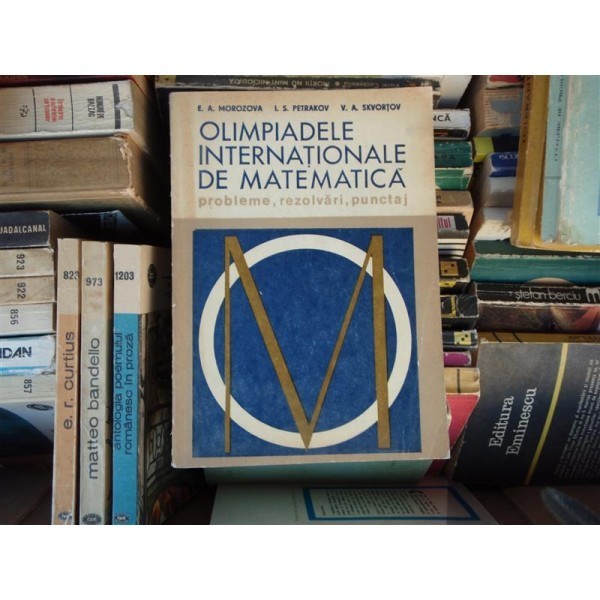 Olimpiadele internationale de matematica , E. A. Morozova , 1978