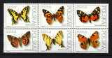 Polonia, 1991 | Expo PHILA-NIPPON - Fluturi din colecţia academiei | MNH | aph, Fauna, Nestampilat