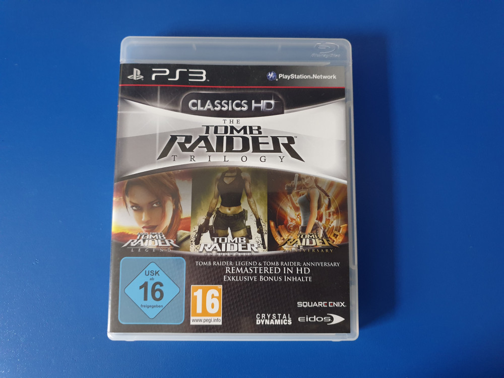 Tomb Raider Trilogy - jocuri PS3 (Playstation 3), Actiune, 16+, Single  player, Square Enix | Okazii.ro